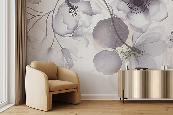 Delicate floral arrangement in soft tones Delicate floral arrangement in soft tones