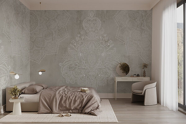 White and grey patterned background White and grey patterned background