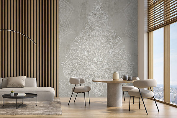 White and grey patterned background White and grey patterned background