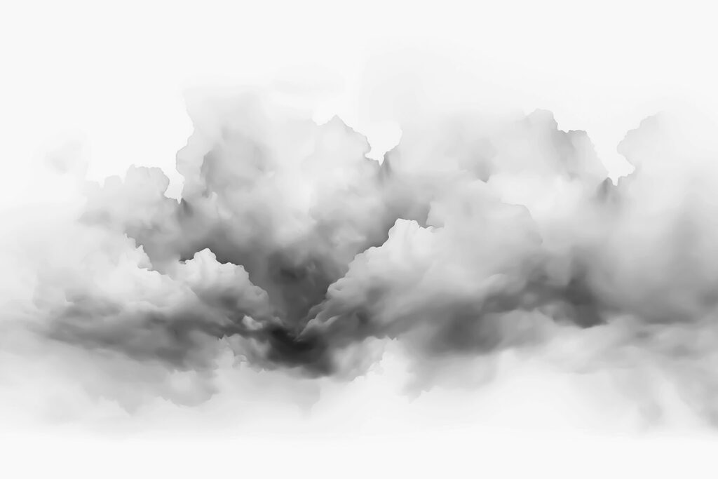 Black and white cloud Black and white cloud