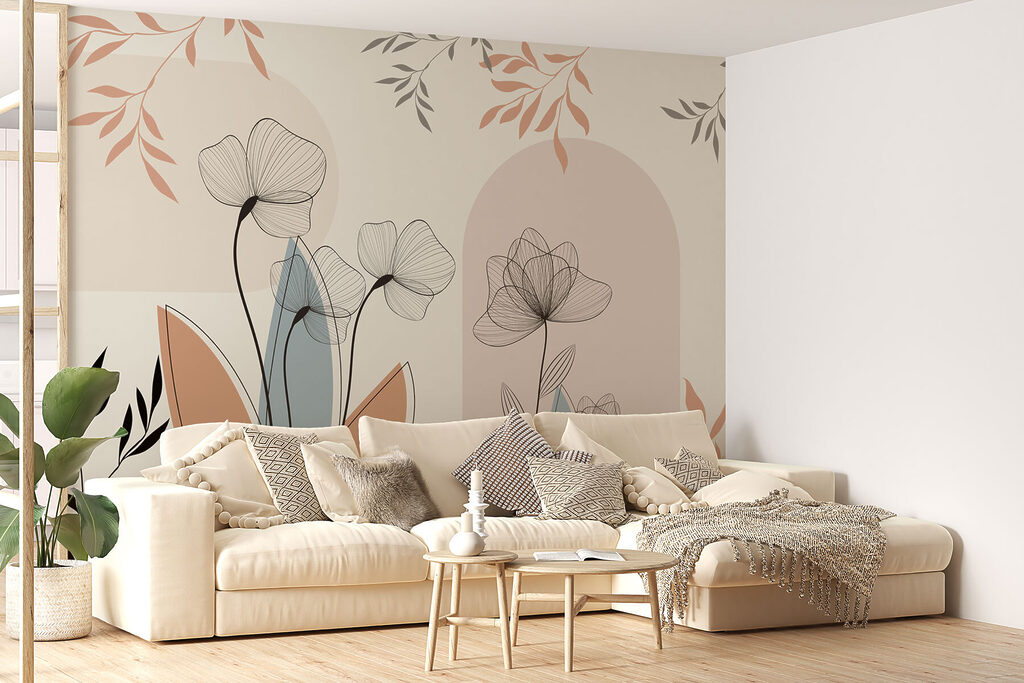 Floral elegance in soft hues Floral elegance in soft hues