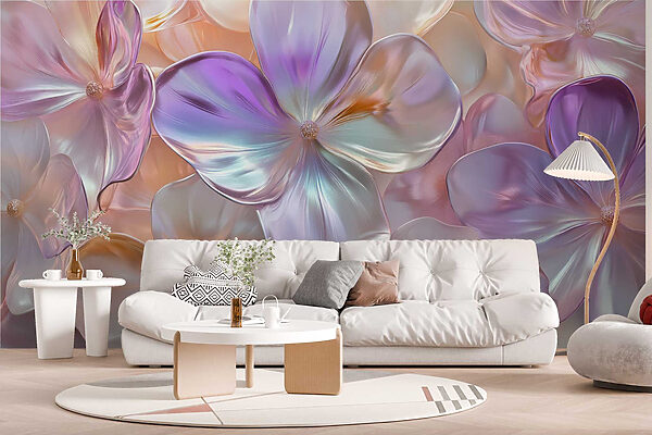 Group of flowers on a surface Group of flowers on a surface