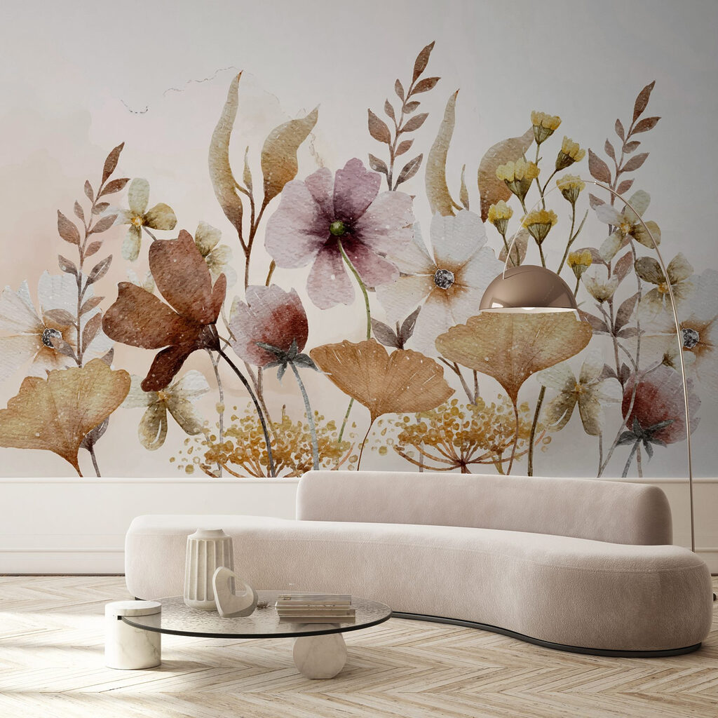 Delicate blooms in soft hues Delicate blooms in soft hues