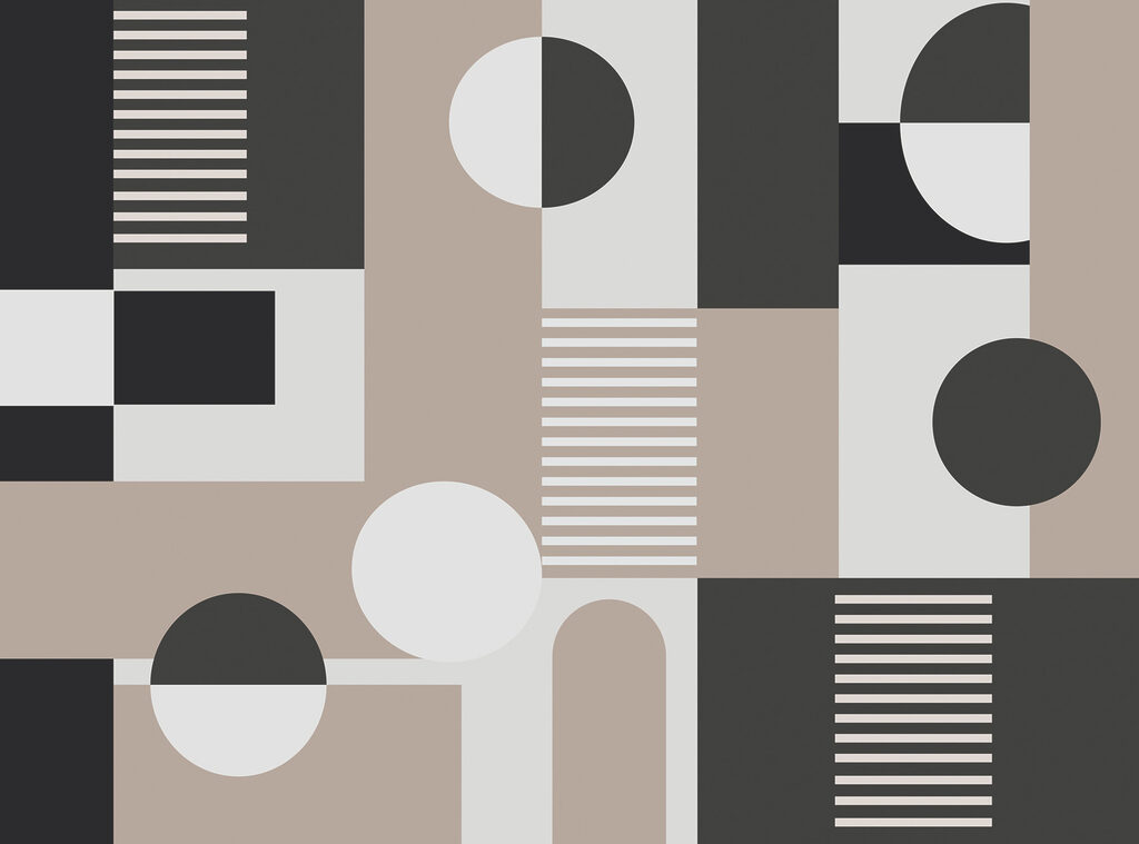 Pattern of geometric shapes