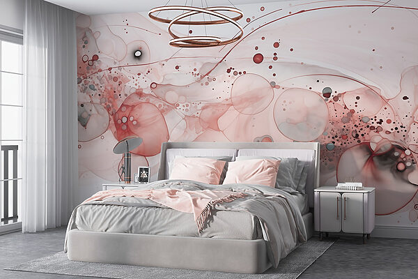 Flowing colors in soft harmony. Flowing colors in soft harmony.