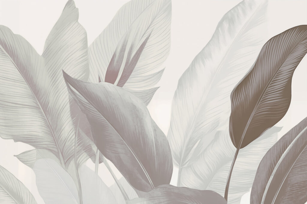 Soft foliage in muted tones Soft foliage in muted tones
