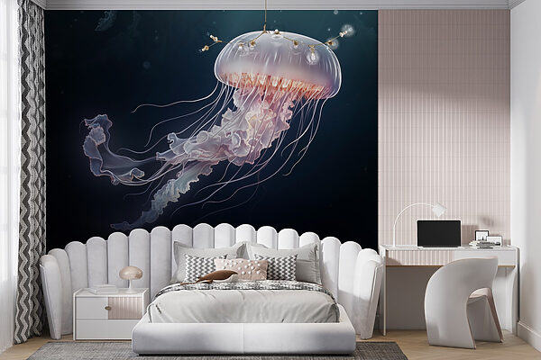 Jellyfish in the water Jellyfish in the water