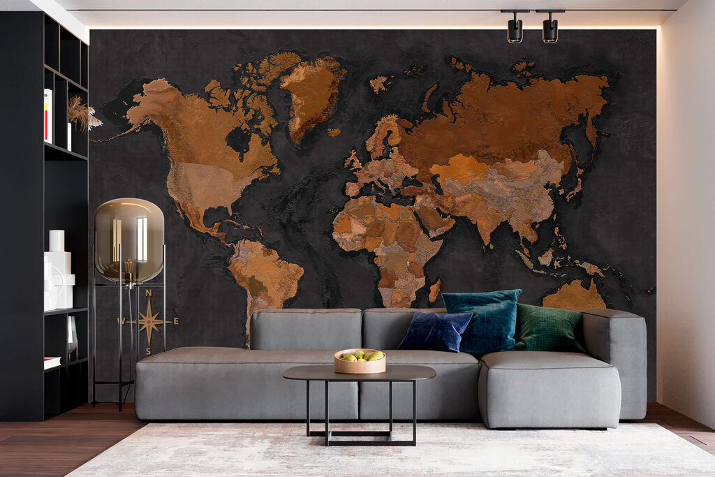 Map of the world Map of the world