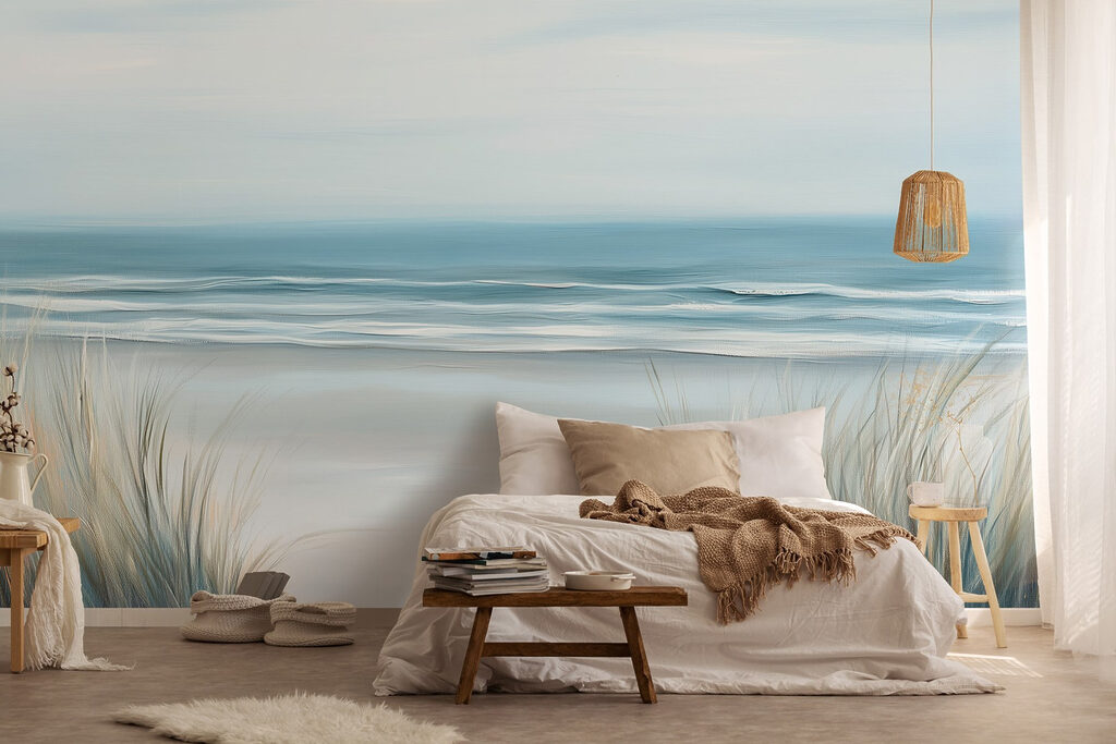Beach with grass and waves w02869pib16mr 1024x683 - Beach with grass and waves