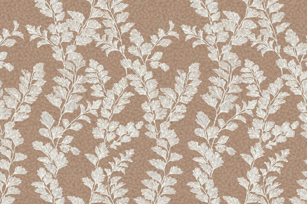 Pattern of white leaves Pattern of white leaves