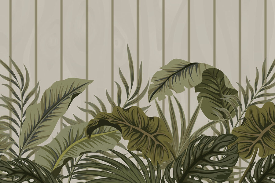 Wall murals Lush greens in a tranquil setting - Image 3