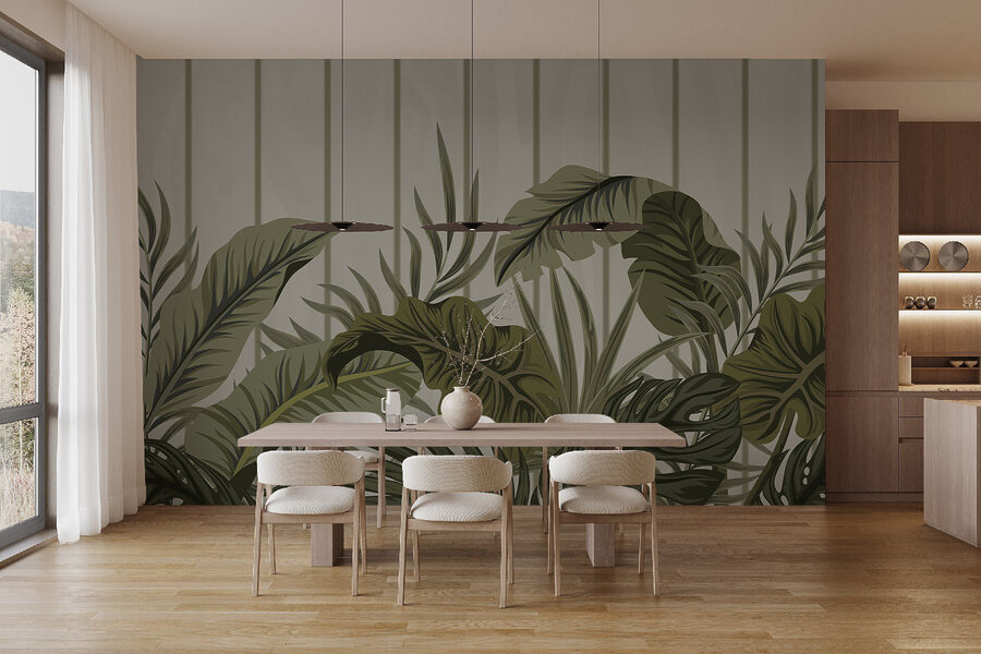 Wall murals Lush greens in a tranquil setting - Image 2