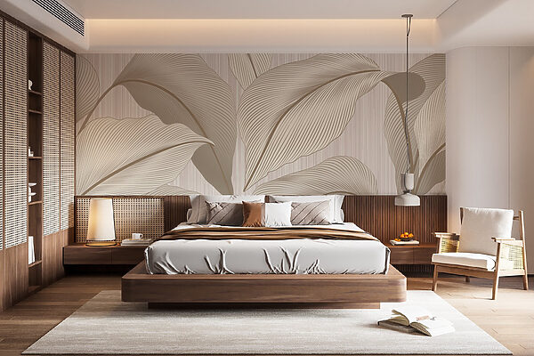 Tranquil nature-inspired design elements. Tranquil nature-inspired design elements.