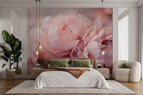 Soft petals in gentle hues Soft petals in gentle hues