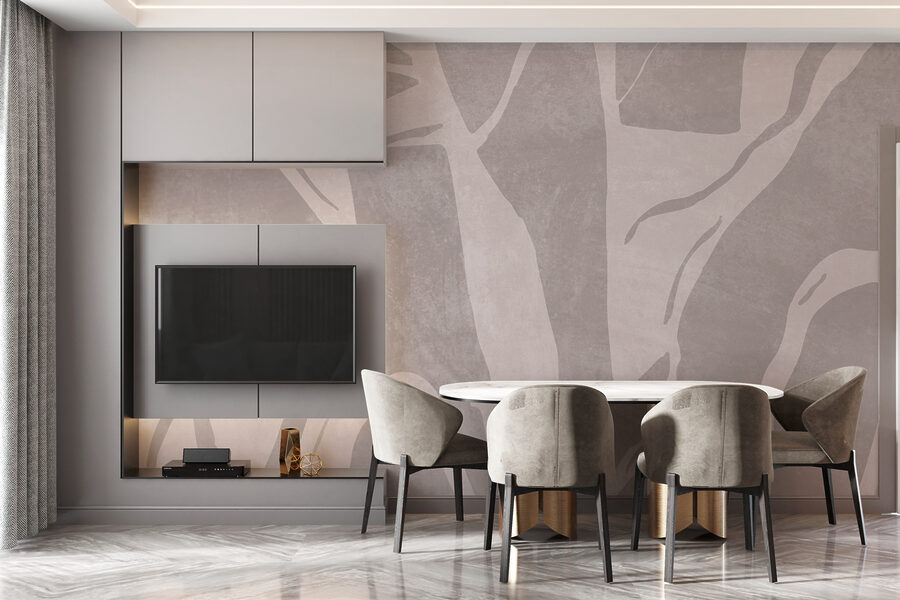 Abstract patterns in muted tones