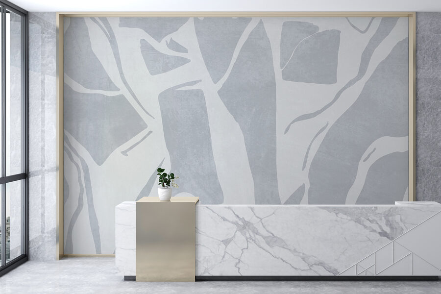White and grey pattern