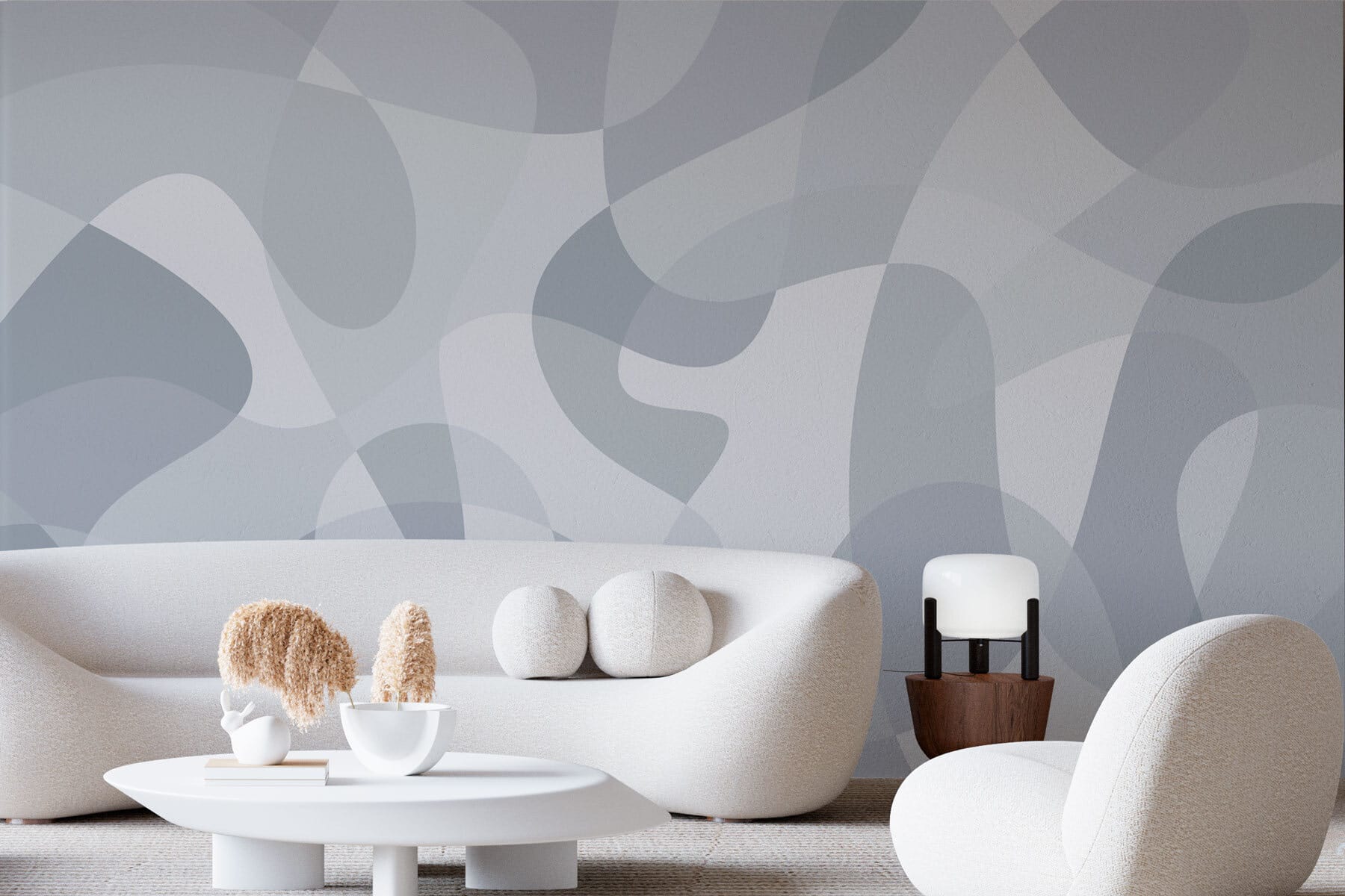 Grey and white background