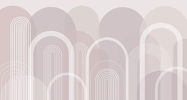 White and gray background with white lines