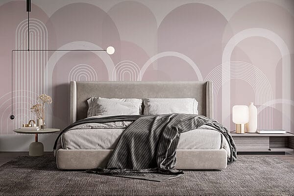 Wall murals White and gray background with white lines (SKU: w02935) Wall murals Wall murals White and gray background with white lines (SKU: w02935)