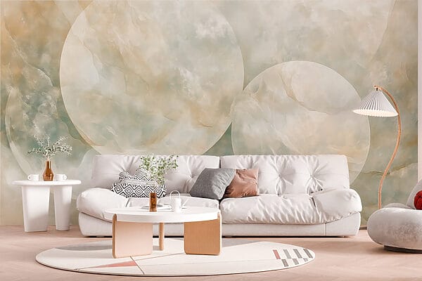 Soft hues and gentle textures blend