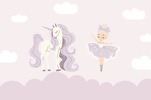 Unicorn and a ballerina Unicorn and a ballerina