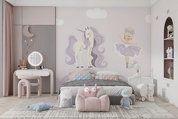 Unicorn and a ballerina Unicorn and a ballerina