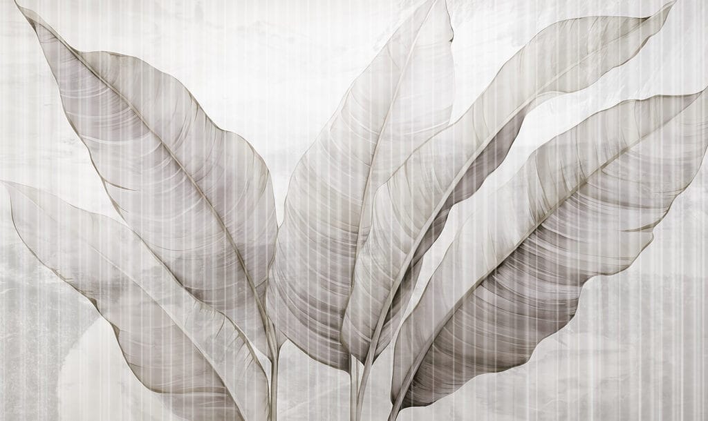 Delicate leaves in soft hues Delicate leaves in soft hues