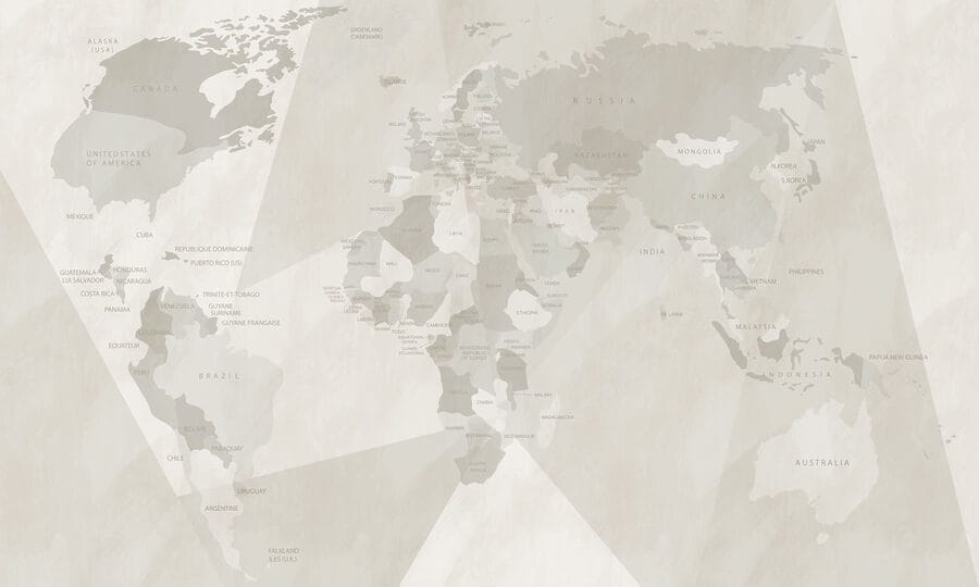 Wall murals Map of the world - Image 4