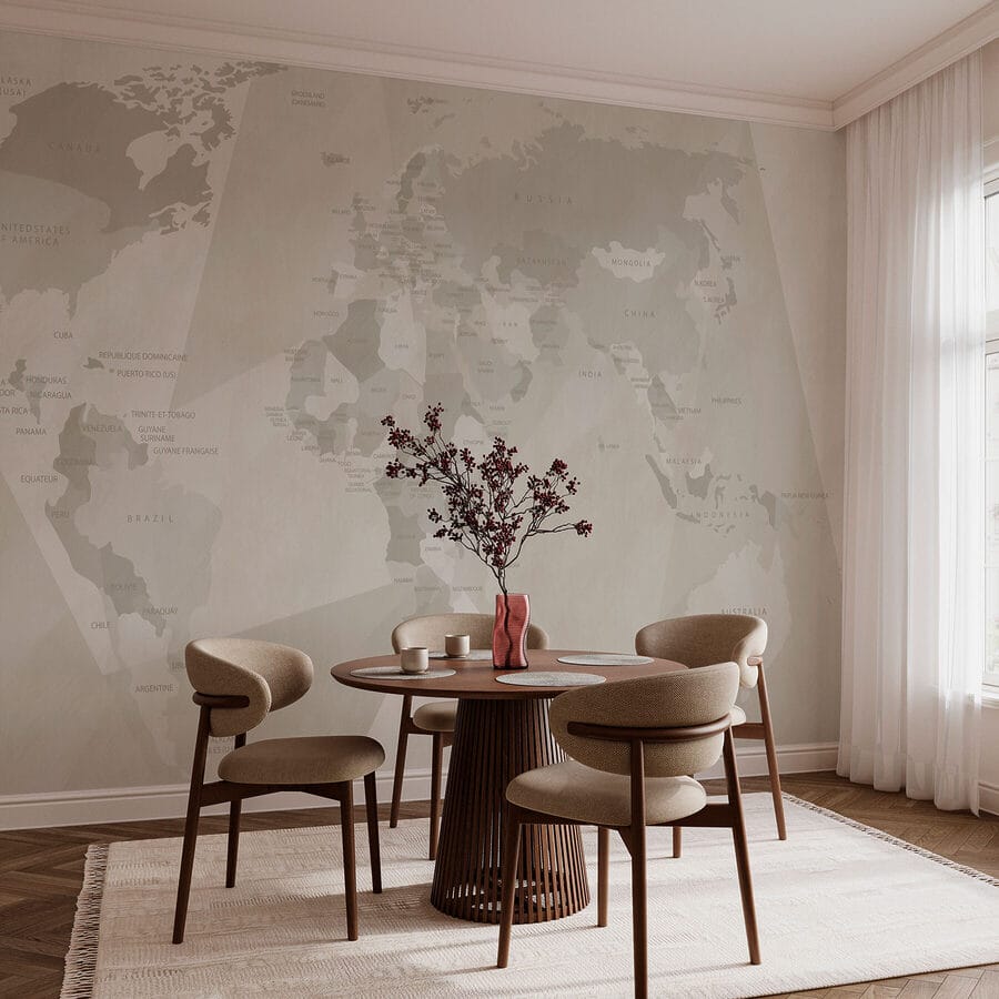 Wall murals Map of the world - Image 3