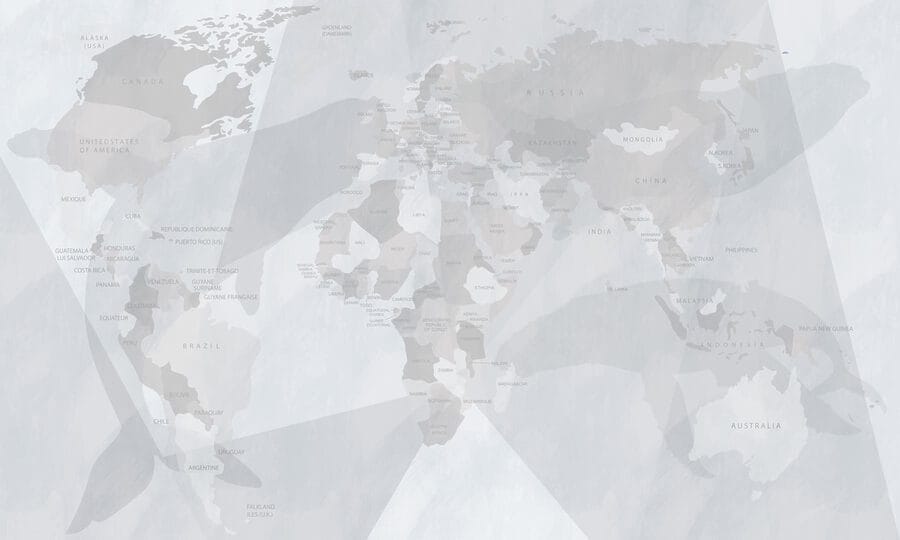 Map of the world Map of the world
