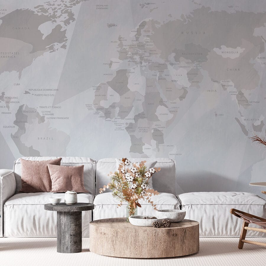 Map of the world Map of the world