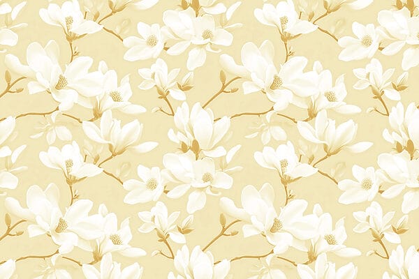Pattern of white flowers Pattern of white flowers