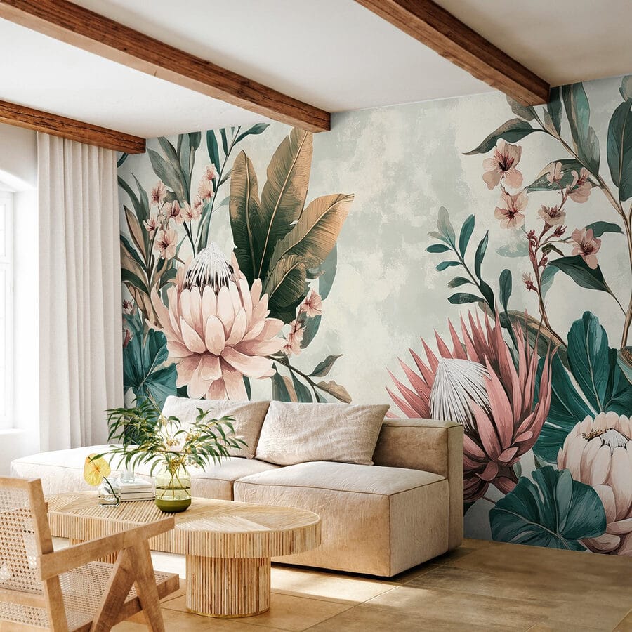 Elegant floral arrangement with soft colors.