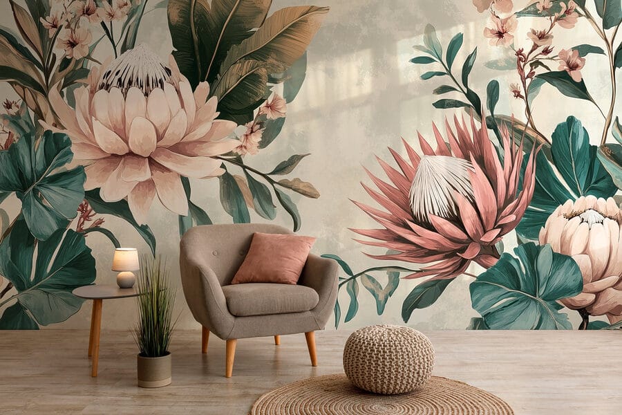 Elegant floral arrangement with soft colors.