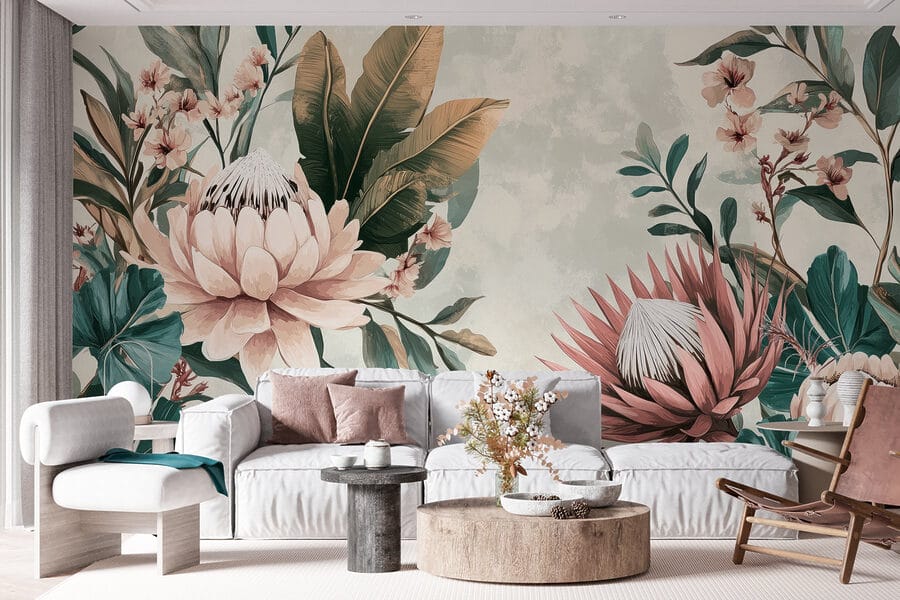 Elegant floral arrangement with soft colors.
