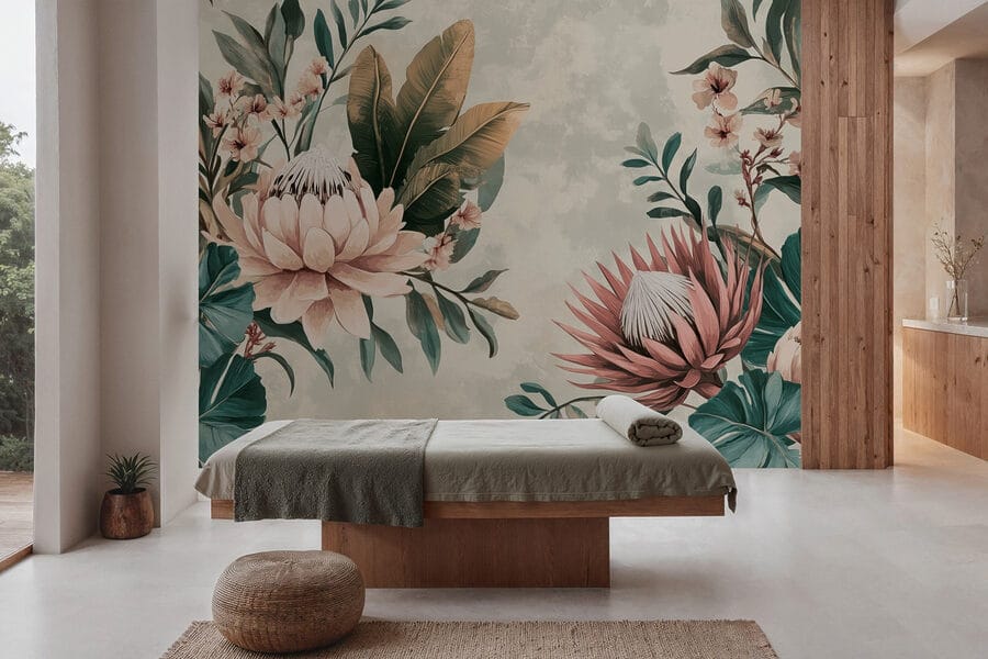 Elegant floral arrangement with soft colors.