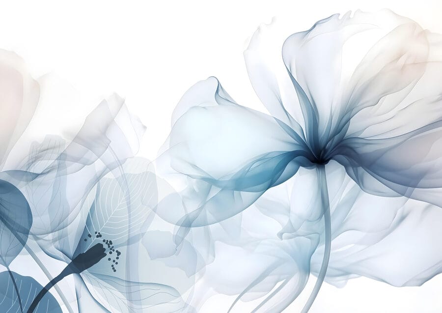Wall murals Delicate floral shades in soft hues - Image 7