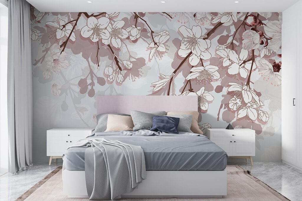 Delicate blossoms in soft hues Delicate blossoms in soft hues