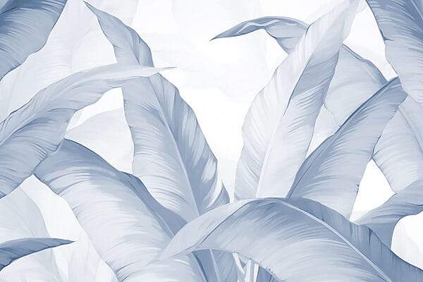Lush leaves in soft hues Lush leaves in soft hues