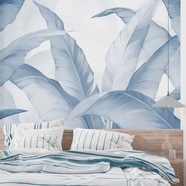 Lush leaves in soft hues Lush leaves in soft hues