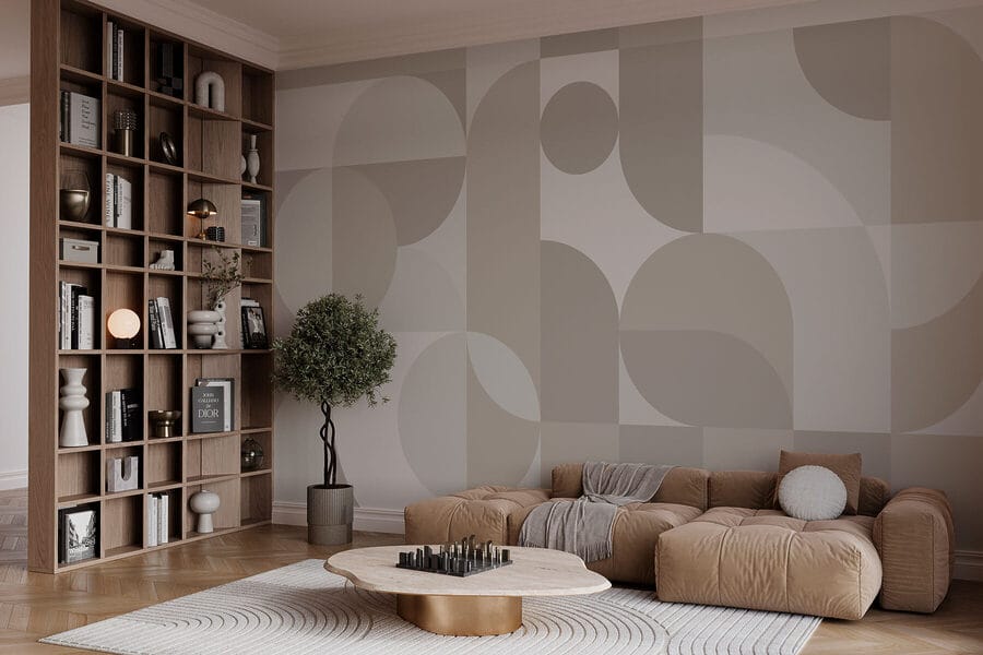 Grey and white geometric pattern Grey and white geometric pattern