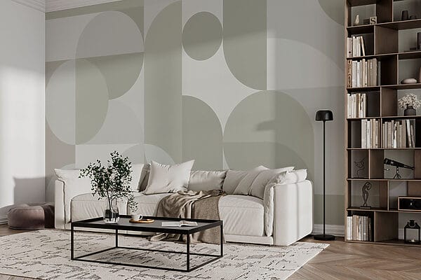 Grey and white geometric pattern Grey and white geometric pattern
