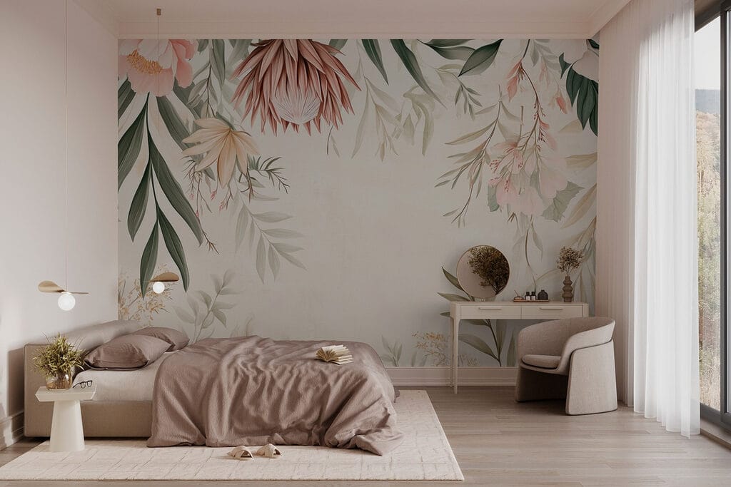 Floral border with leaves and flowers w03019pib2r 1024x683 - Floral border with leaves and flowers - tegory