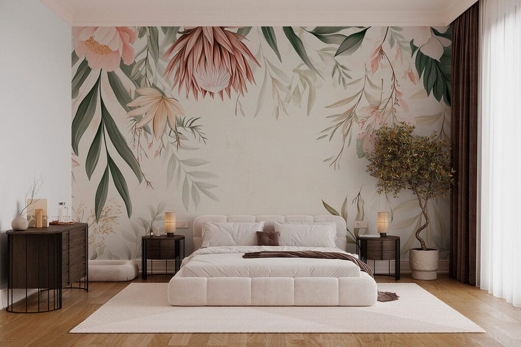 Floral border with leaves and flowers w03019pib4r 1024x683 - Floral border with leaves and flowers - tegory