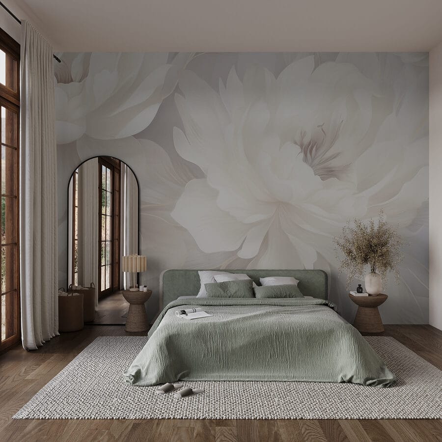 Delicate petals in soft hues