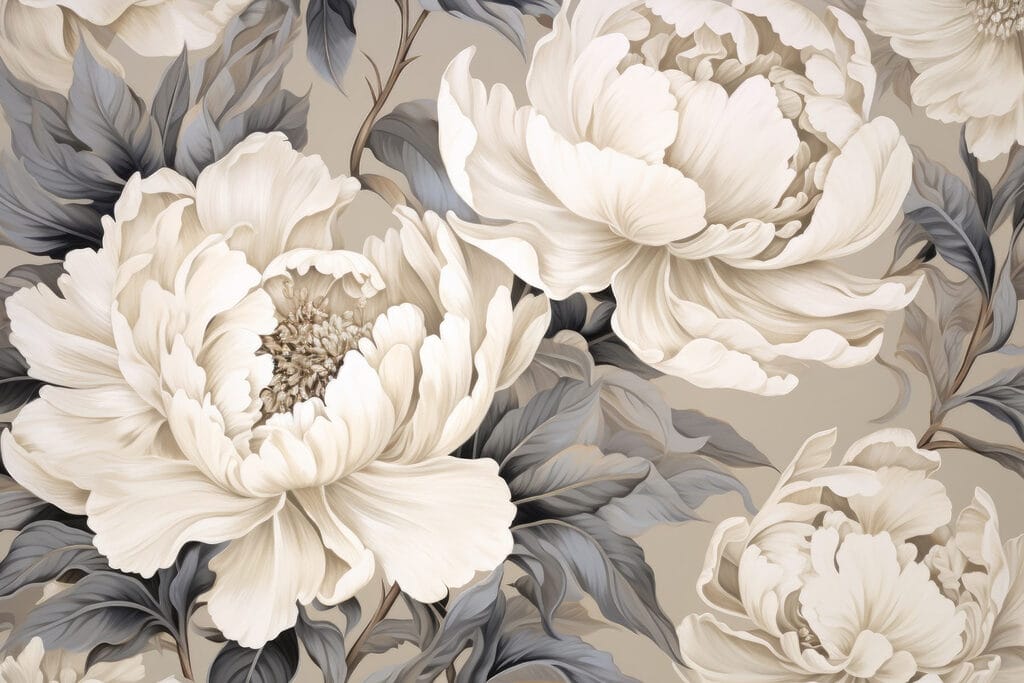 Elegant blooms in soft hues Elegant blooms in soft hues