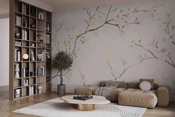 Delicate blossoms on elegant branches Delicate blossoms on elegant branches