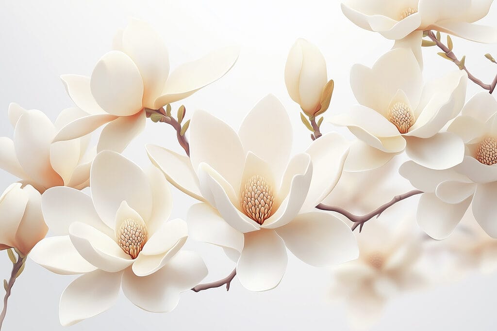 Group of white flowers