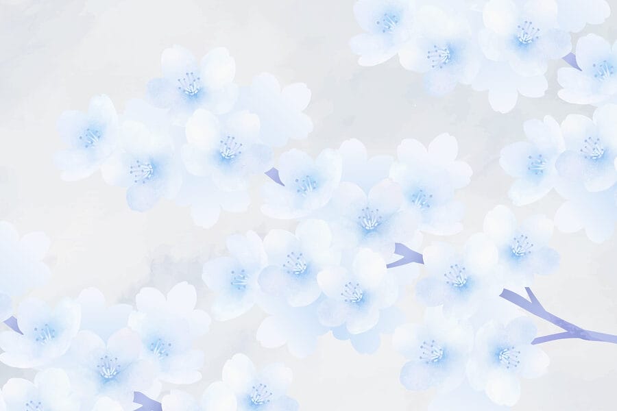 Wall murals Delicate blooms in soft hues. - Image 3