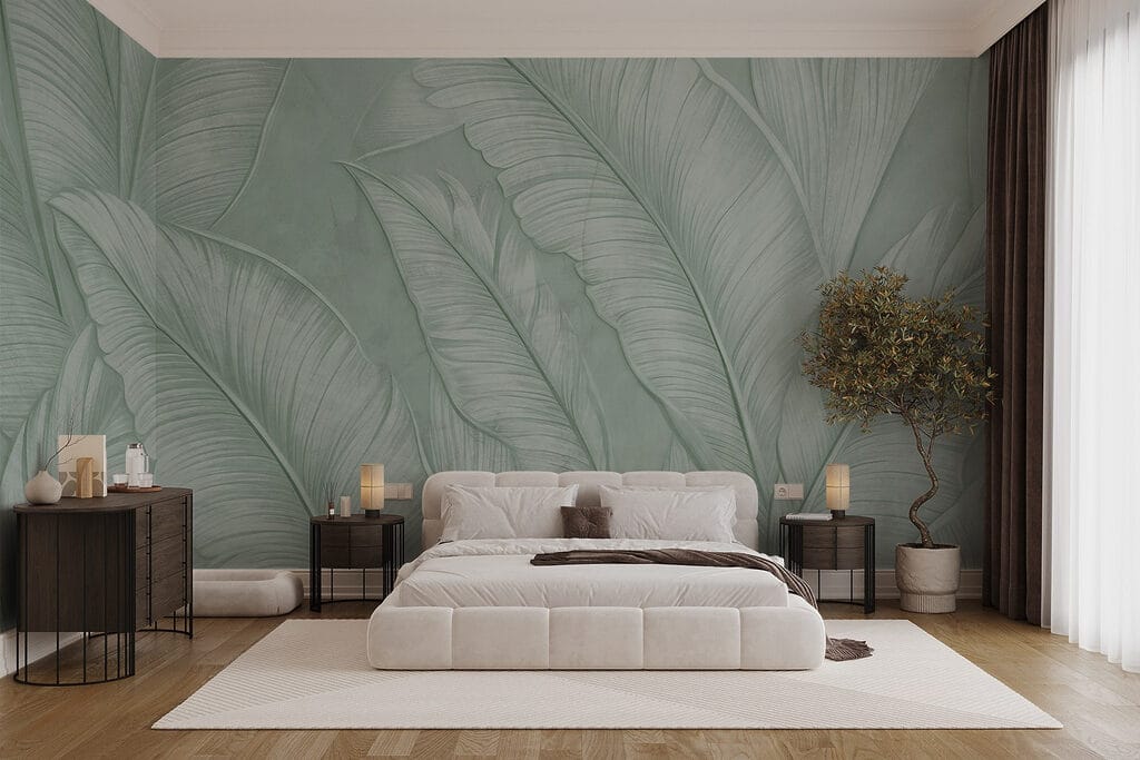 Serene green foliage in harmony